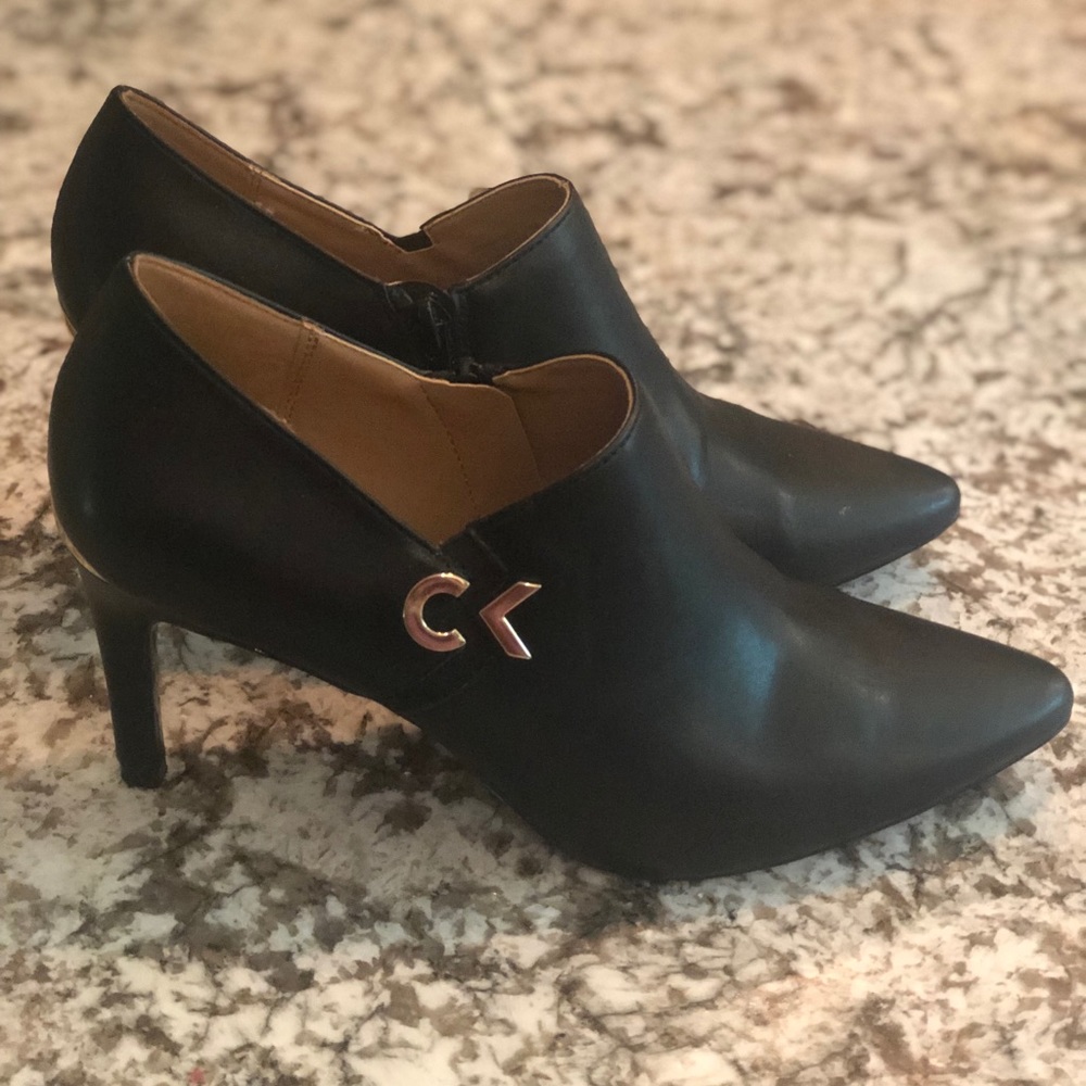 Calvin Klein Joanie Shooties booties Black